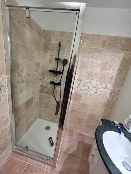 Après rénovation douche à Orange Vaucluse 