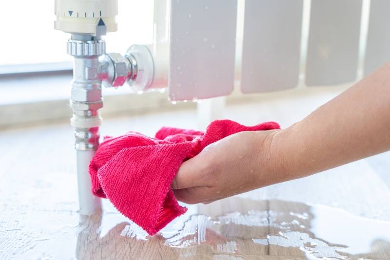 Changement de radiateur suite à une fuite à Orange situé proche de Cavaillon